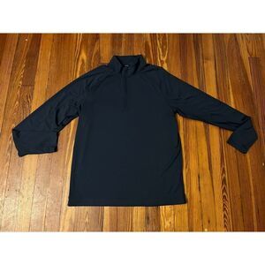 Rhone Blue Mens Medium 1/4 Zip Fleece in good condition.